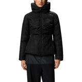 Piumino donna corto full strass