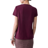 T-shirt donna con strass