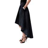 Gonna donna elegante in taffetà