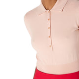 Polo donna in maglia