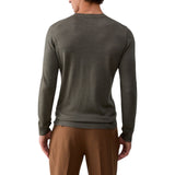 Maglia uomo stonewash in lana merino