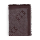 Sciarpa donna con frange