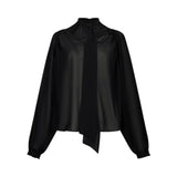 Blusa donna in georgette