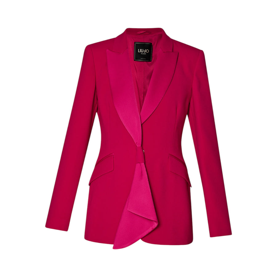 Blazer donna da completo in envers satin