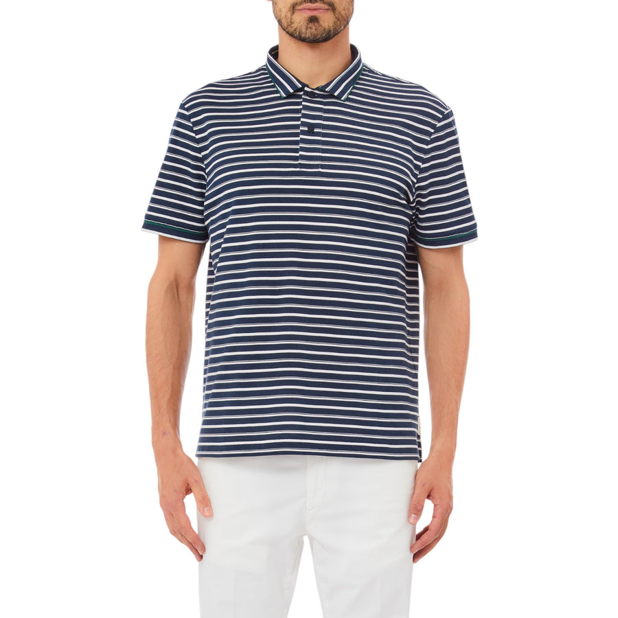 Polo maniche corte a righe