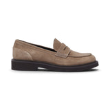 Mocassini da uomo in suede