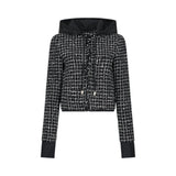 Giacca donna boxy in bouclé