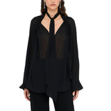 Blusa donna in georgette