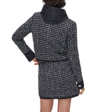 Giacca donna boxy in bouclé