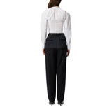 Camicia donna bustier in popeline