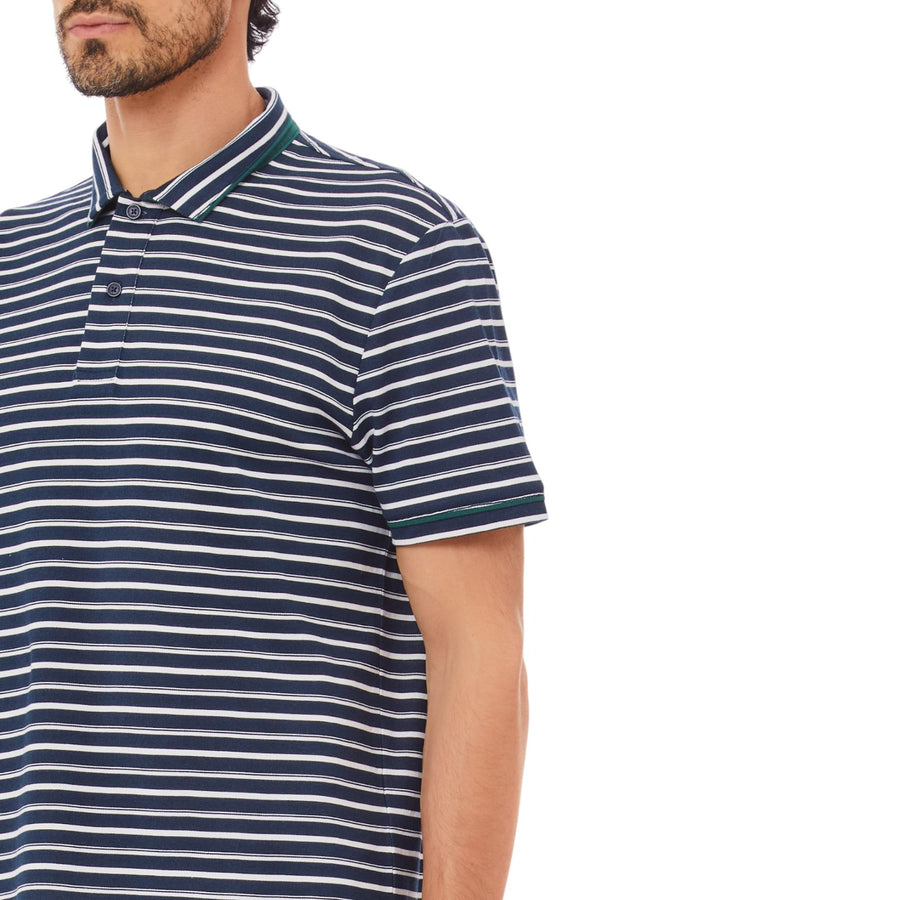 Polo maniche corte a righe