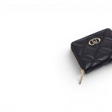 Portafoglio donna piccolo matelassé