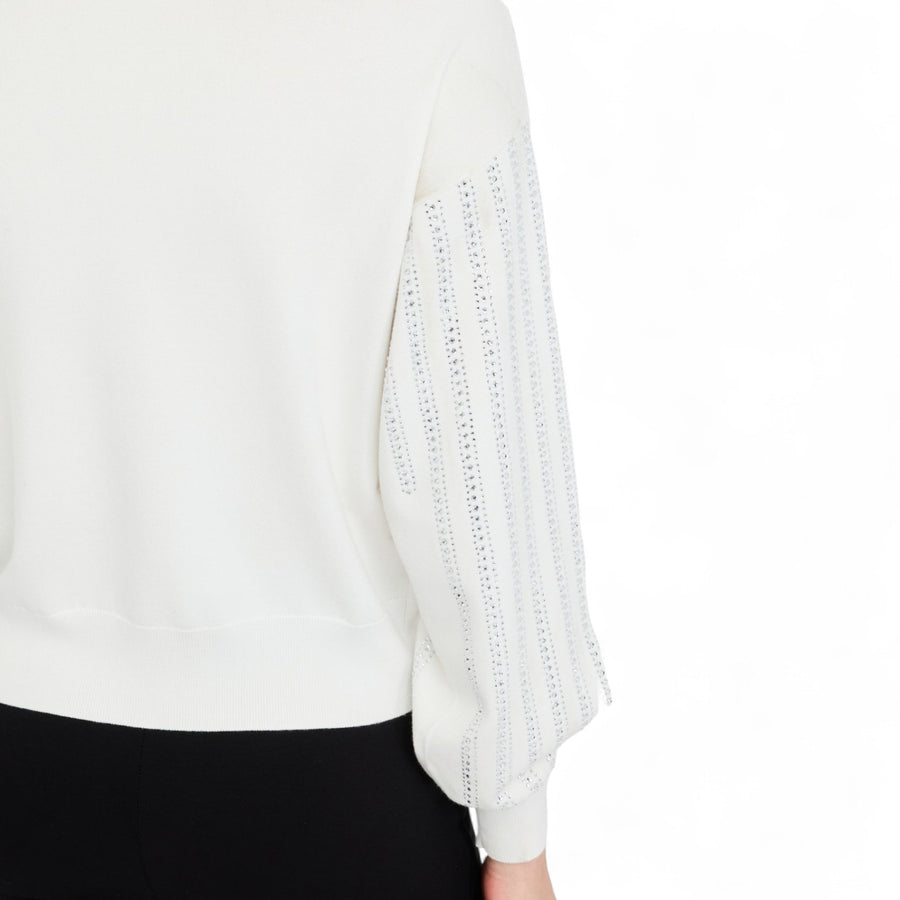 Maglia donna con strass