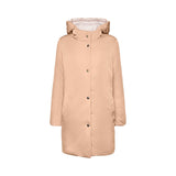 Piumino donna reversibile in nylon antigoccia