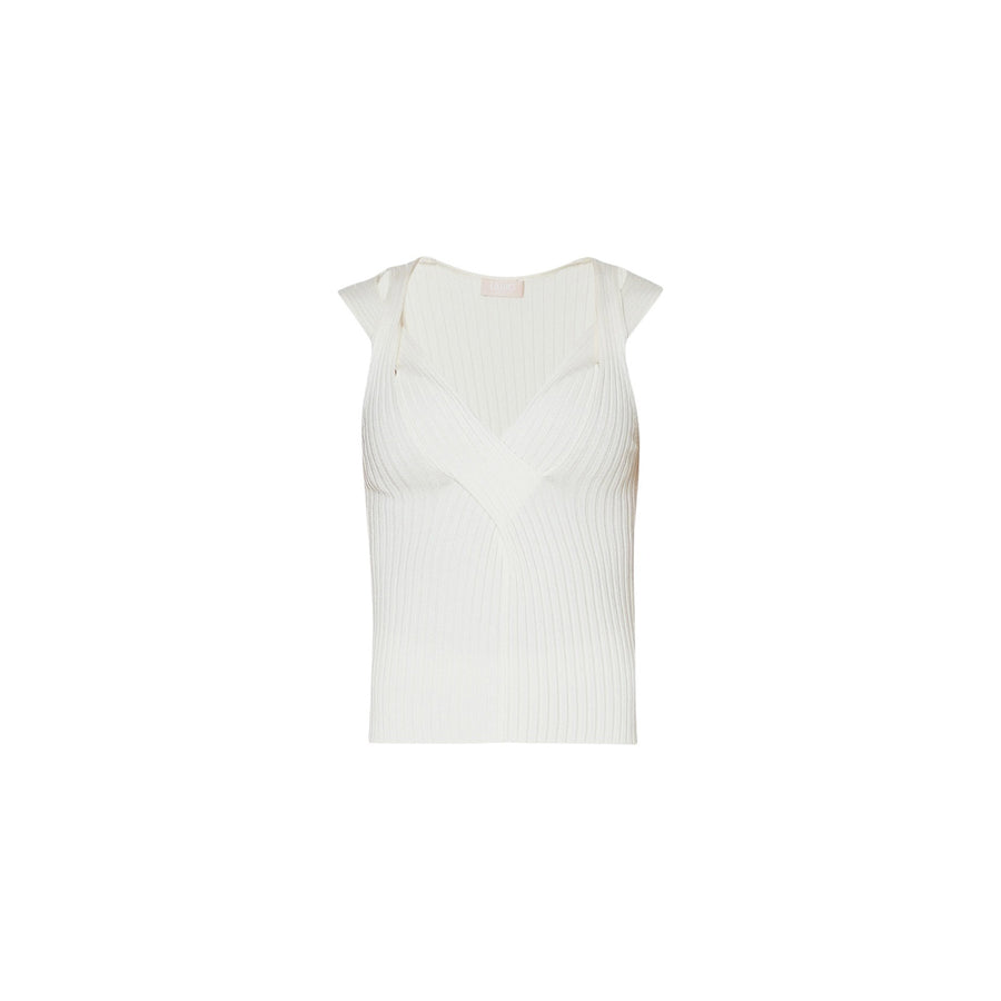 Top donna in maglia