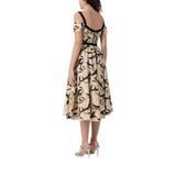 Abito donna in cotone stampato