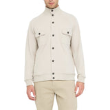 Cardigan uomo in felpa di cotone