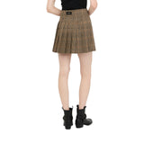 Minigonna donna a pieghe