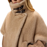 Cappa donna effetto pelliccia