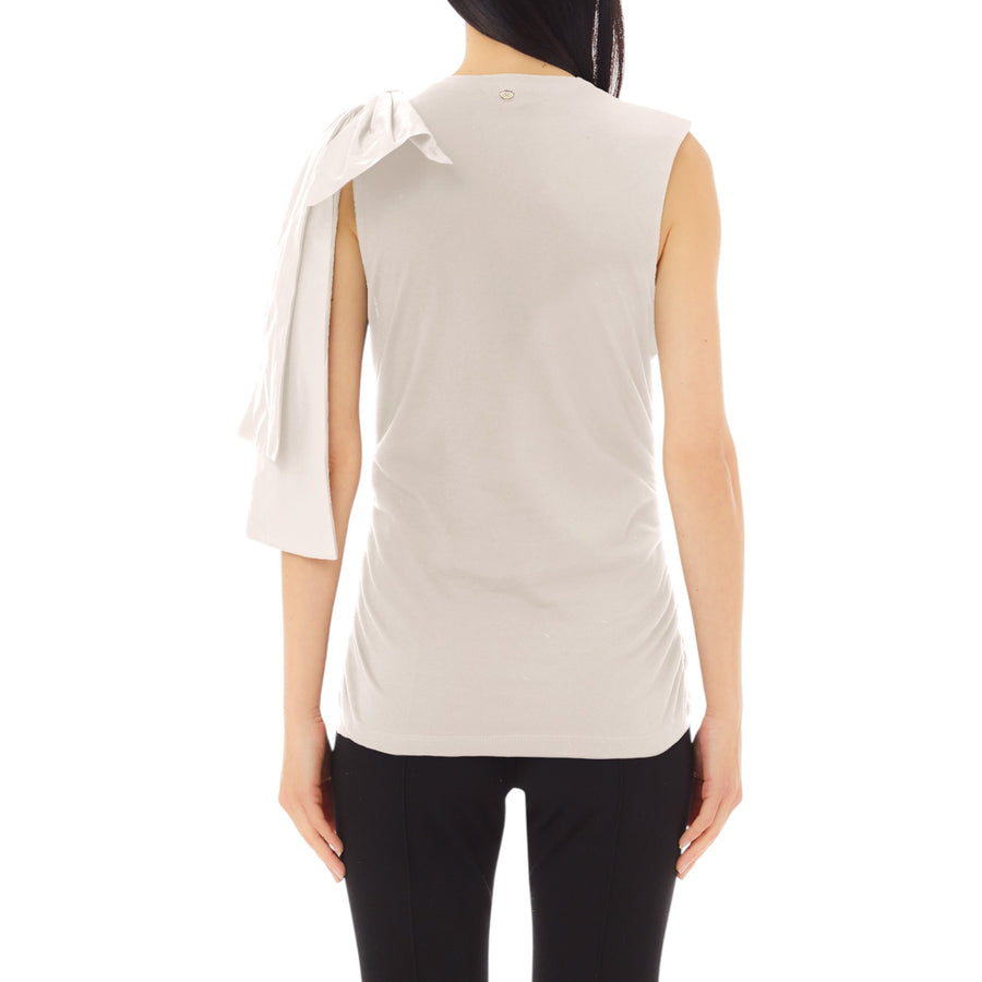 Top donna con fiocco