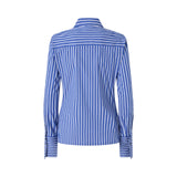 Camicia donna a righe in stile classico