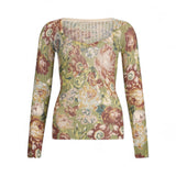 Maglia donna con scollo a V