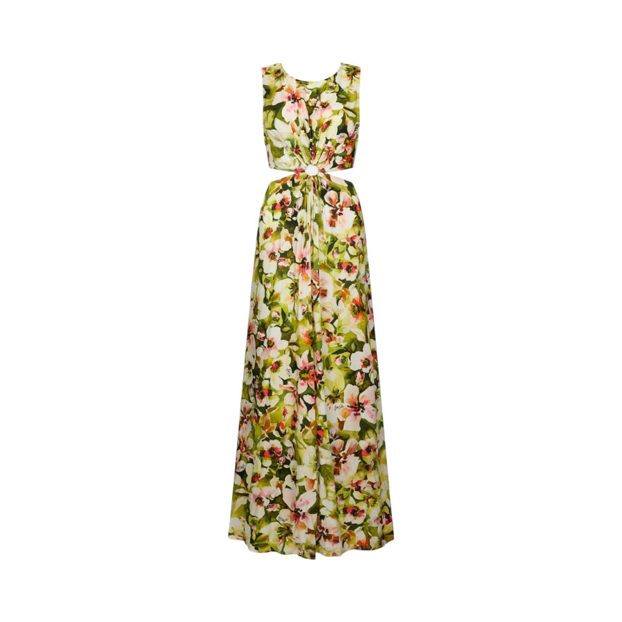 Abito donna con stampa floreale