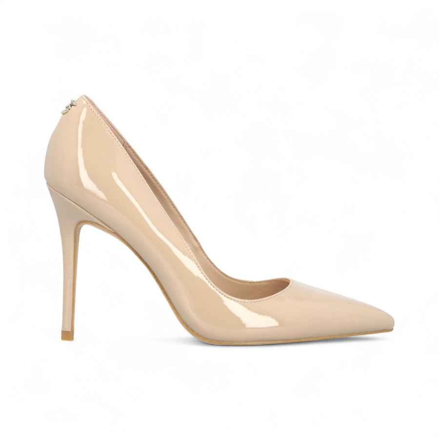 Scarpe donna décolleté lucide con tacco