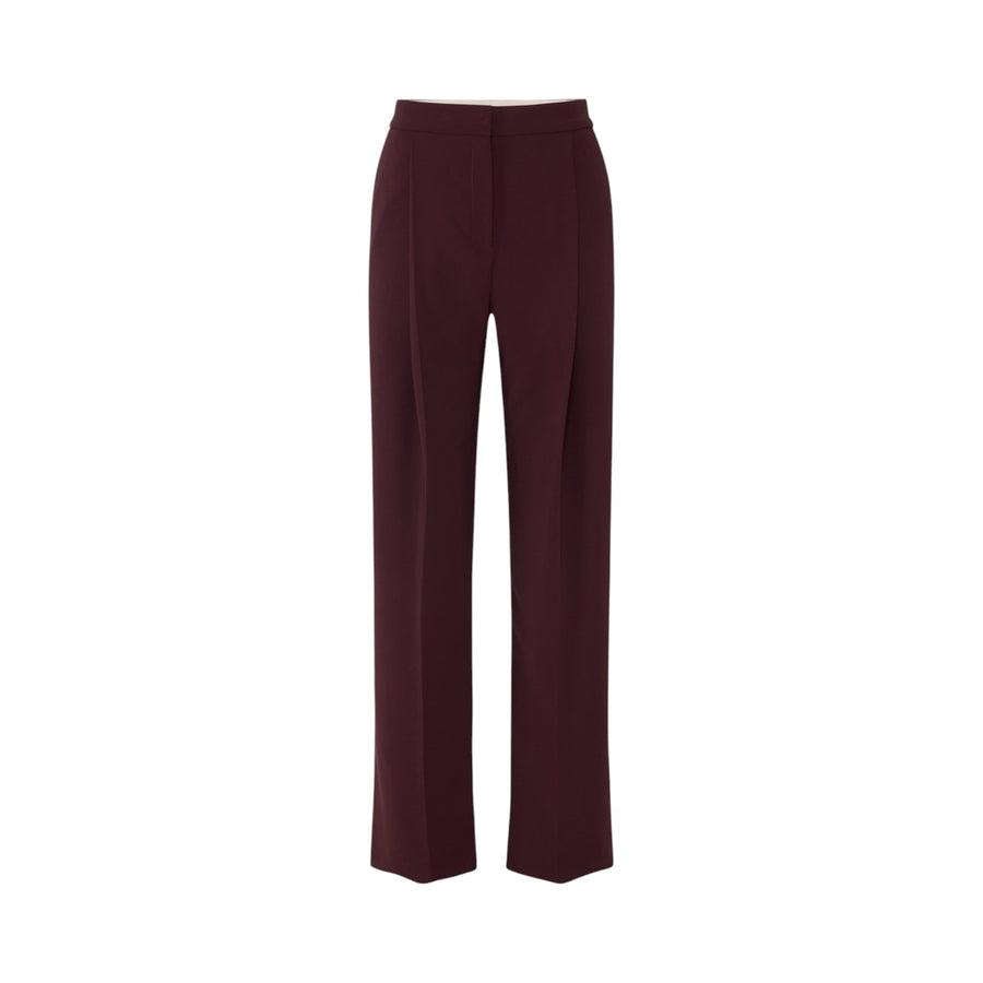 Pantaloni donna in crêpe leggero