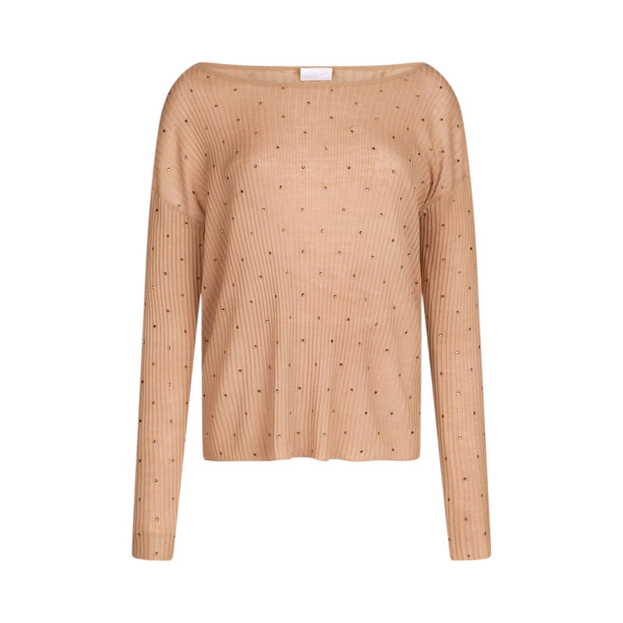 Maglia donna con strass