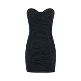 Mini abito donna in vela taffettà