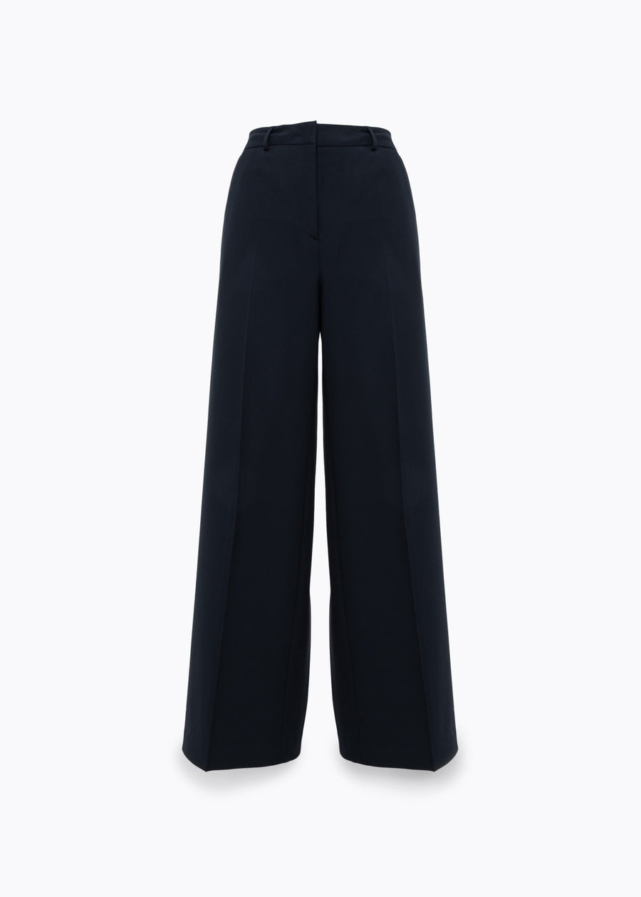 Pantaloni donna ampia in flanella