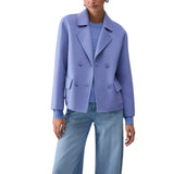 Cappotto donna corto in panno double