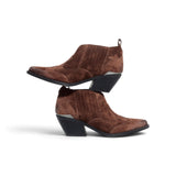 Stivaletti donna in suede