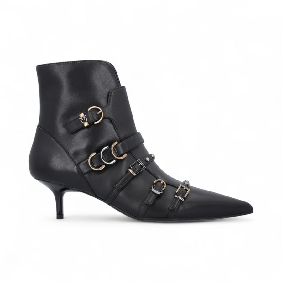 Tronchetti donna con cinturini e logo Love Birds