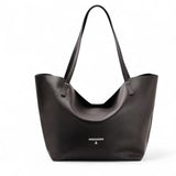 Borsa donna shopping Never Complete in pelle martellata