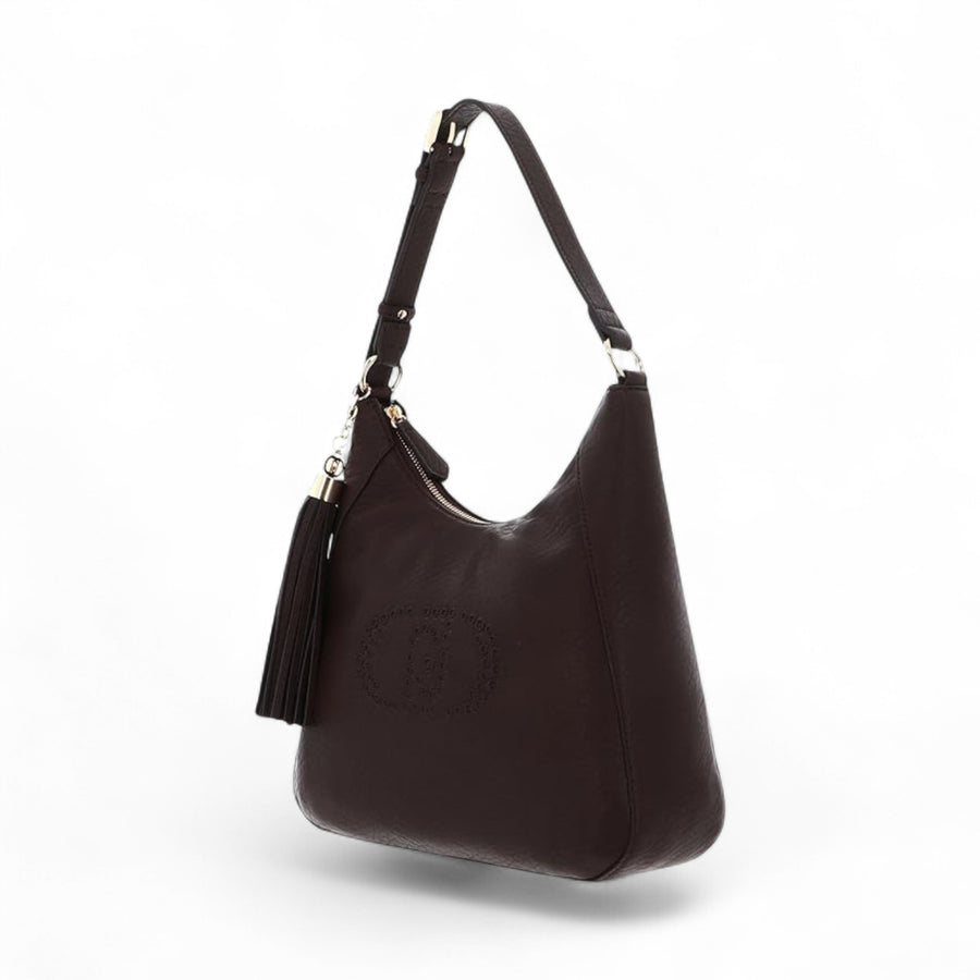 Borsa donna hobo con portachiavi