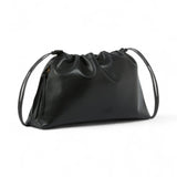 Borsa Clutch a spalla grande in pelle con logo Love Birds