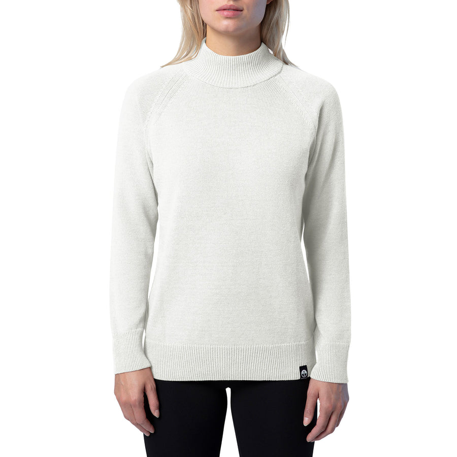 Maglione donna a collo alto in cashmere