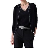 Cardigan donna con profili lurex®