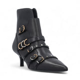 Tronchetti donna con cinturini e logo Love Birds