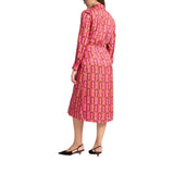 Wrap dress donna stampato