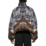 Bomber donna imbottito jacquard Oniric Desert