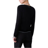 Cardigan donna con profili lurex®