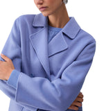 Cappotto donna corto in panno double