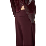 Pantaloni donna in crêpe leggero