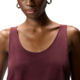 Top donna a canotta in seta sand wash