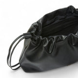 Borsa Clutch a spalla grande in pelle con logo Love Birds