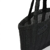 Borsa shopper media Easy Tote Bag in rafia