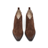 Stivaletti donna in suede